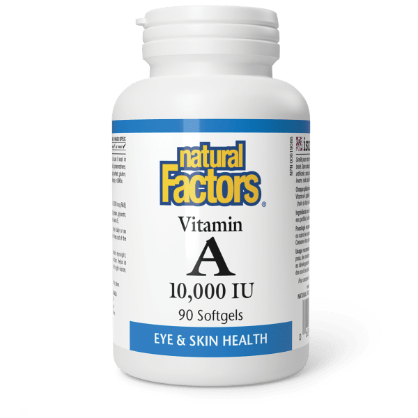 Emballage de Vitamine A — 10 000 UI