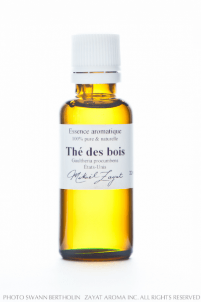 Emballage de Gaulthérie couchée